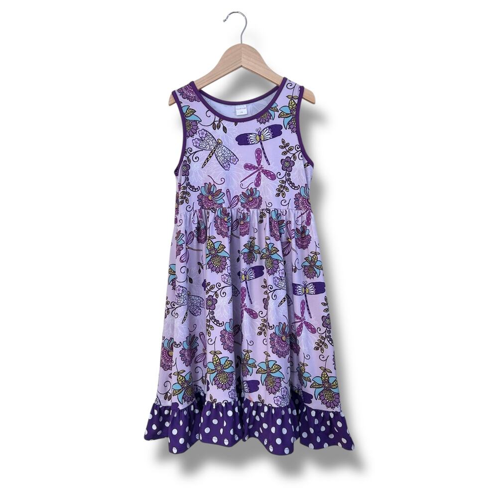 Sunshine Swing Dragonflies Dress, Size 10